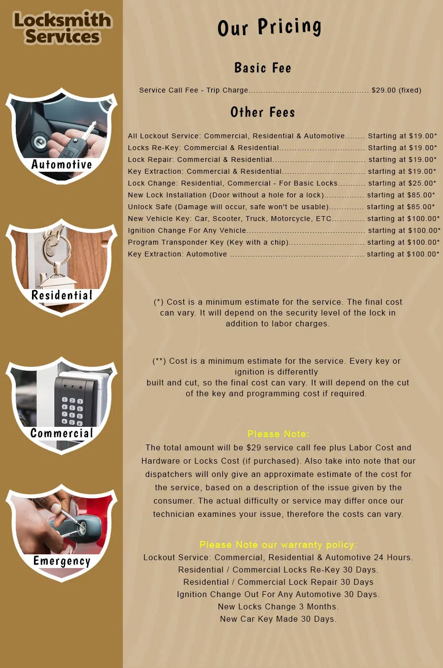 Astatula FL Lock Key Store Astatula, FL 352-247-7864